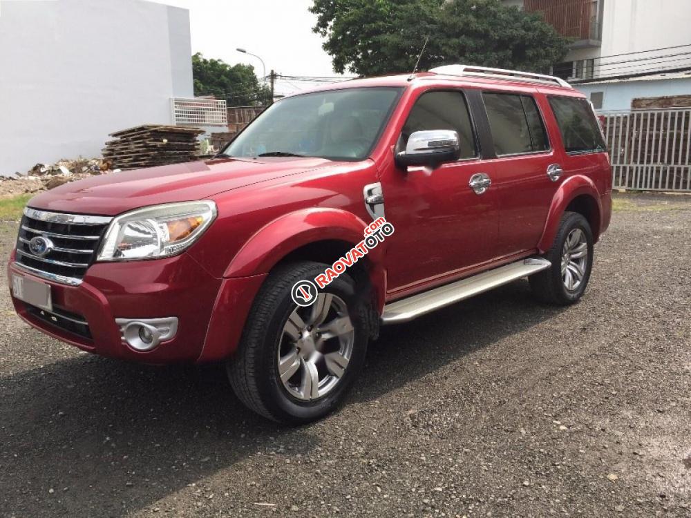 Bán ô tô Ford Everest đời 2011, màu đỏ số sàn-1