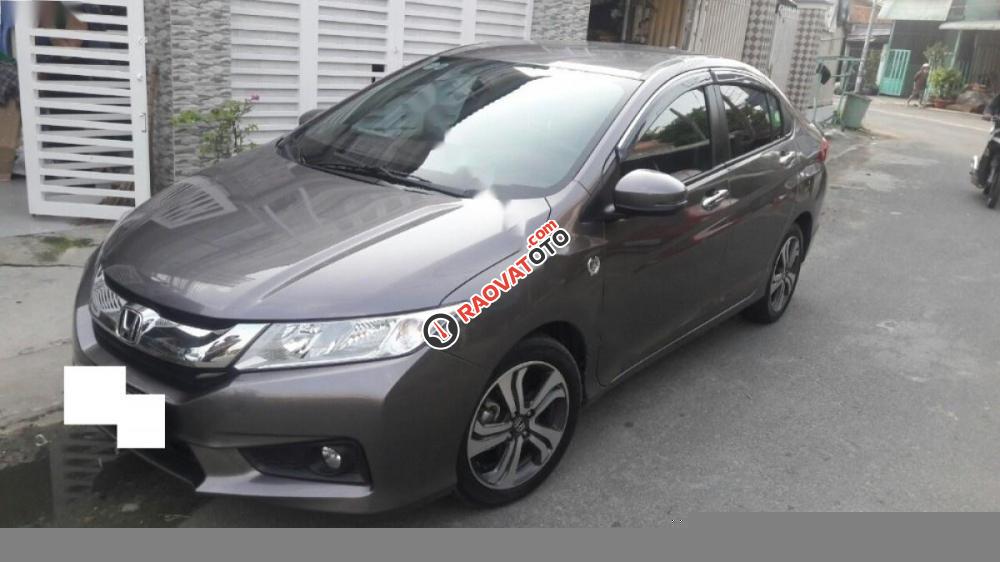 Bán xe Honda City 1.5AT 2017, màu nâu  -1