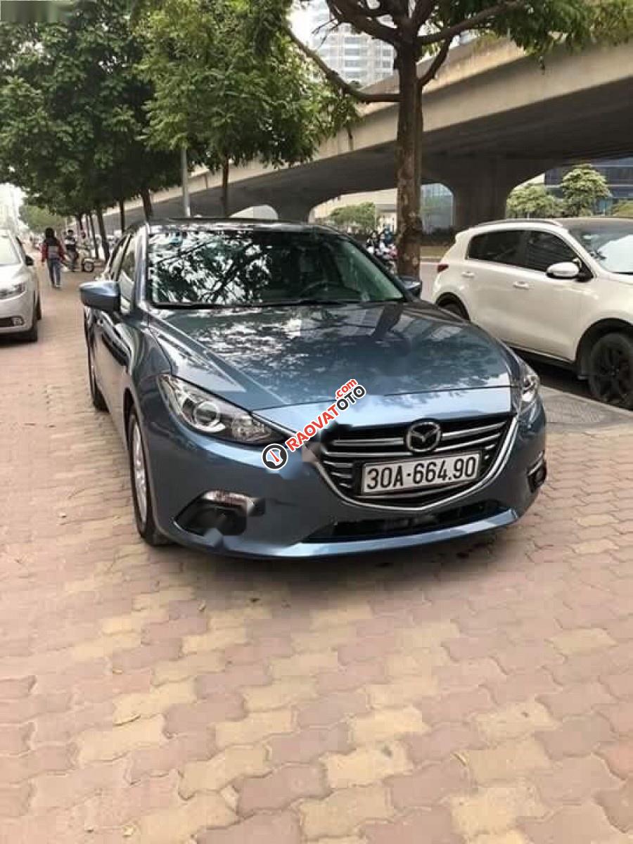 Bán xe Mazda 3 1.5L năm 2015, màu xanh lam -0