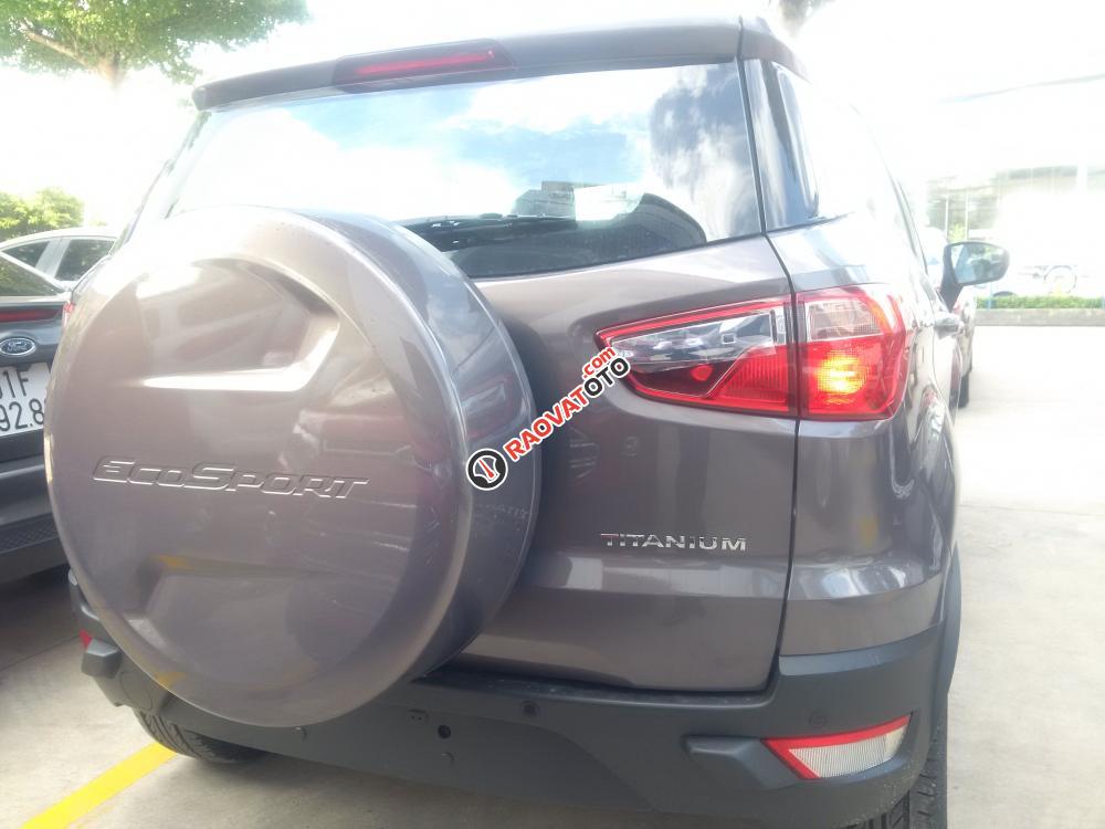 Bán ô tô Ford EcoSport Titanium 1.5P AT đời 2018, màu nâu, 120 triệu nhận xe full-2