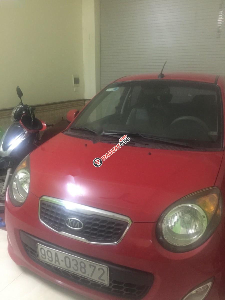 Cần bán Kia Morning SLX 1.0 AT đời 2010, màu đỏ, nhập khẩu, giá tốt-6