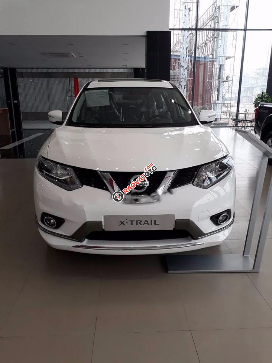 Cần bán Nissan X trail 2.0 SL 2WD PREMIUM sản xuất 2017, màu trắng-1