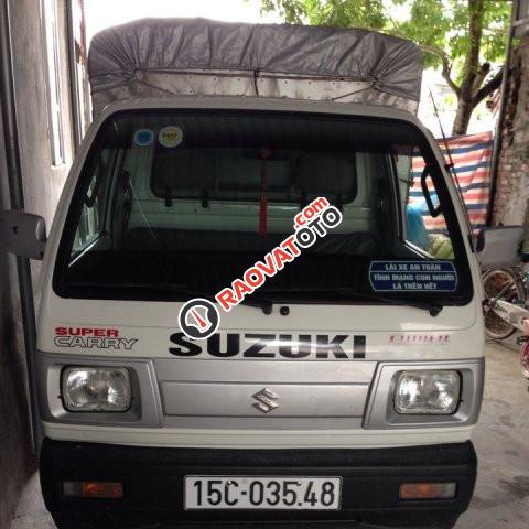 Cần bán xe Suzuki Carry đời 2012, màu trắng chính chủ-0