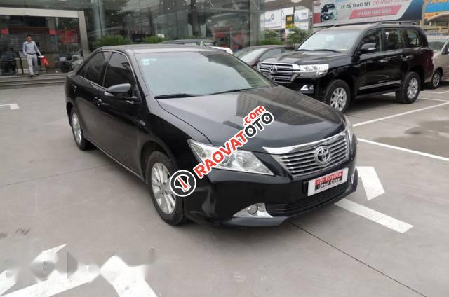 Bán xe Toyota Camry 2.0 đời 2013, màu đen  -0