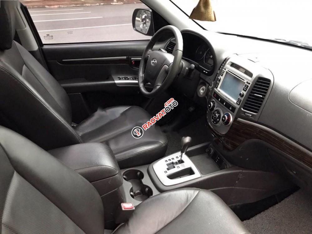 Xe Hyundai Santa Fe 4x4 đời 2012, màu đen, xe nhập, 700tr-4