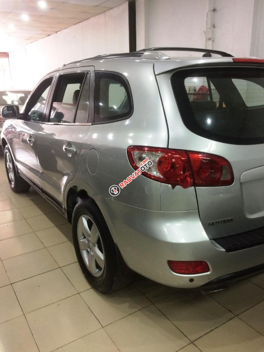 Cần bán Hyundai Santa Fe 2.2L 4WD đời 2007, màu bạc, nhập khẩu Hàn Quốc  -3