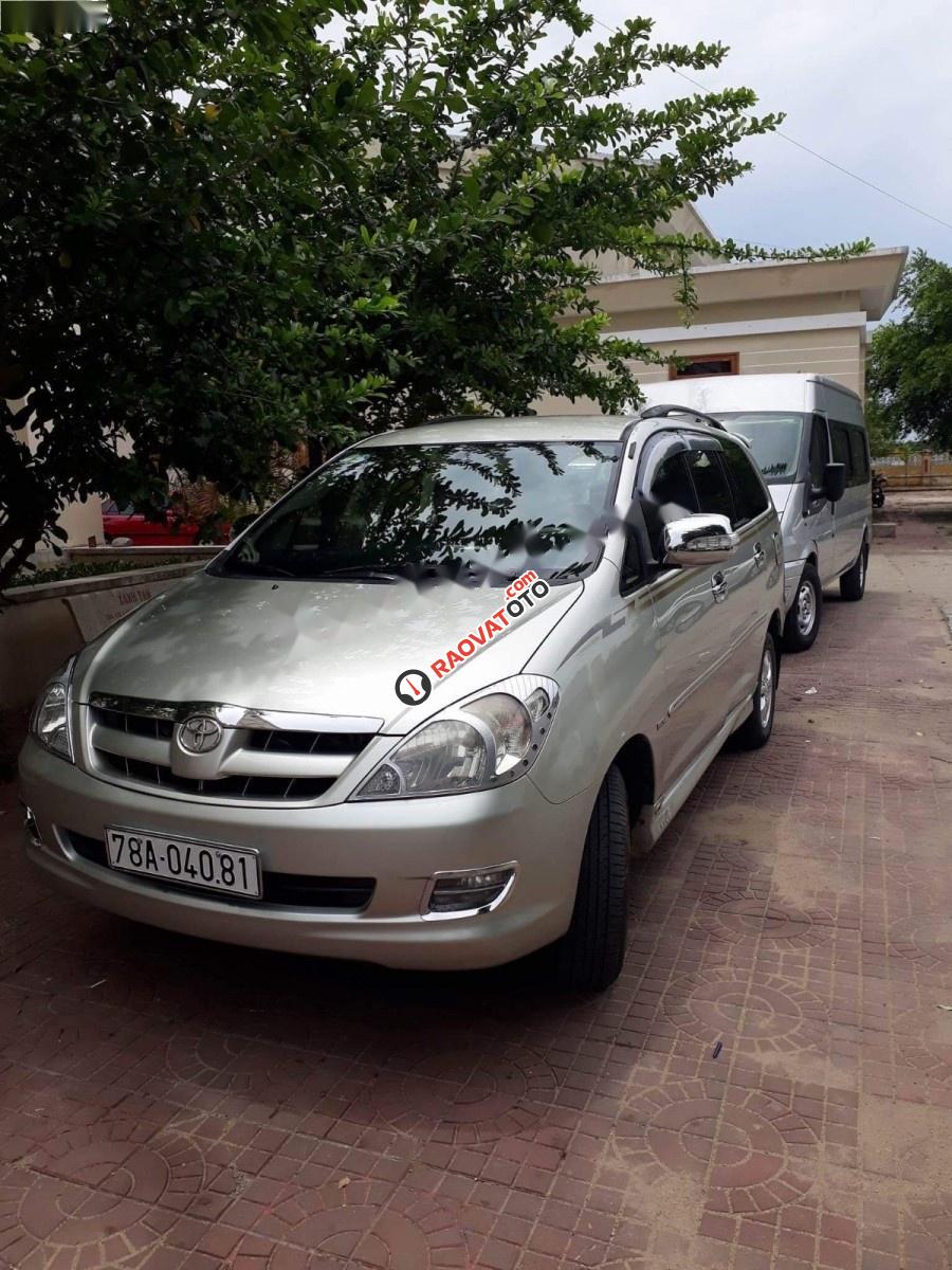 Bán ô tô Toyota Innova đời 2007, màu xám-2