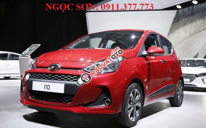 Bán Hyundai Grand i10 giá rẻ nhất Đà Nẵng, hỗ trợ trả góp 90% xe, chạy Grab, LH Ngọc Sơn: 0911.377.773-2