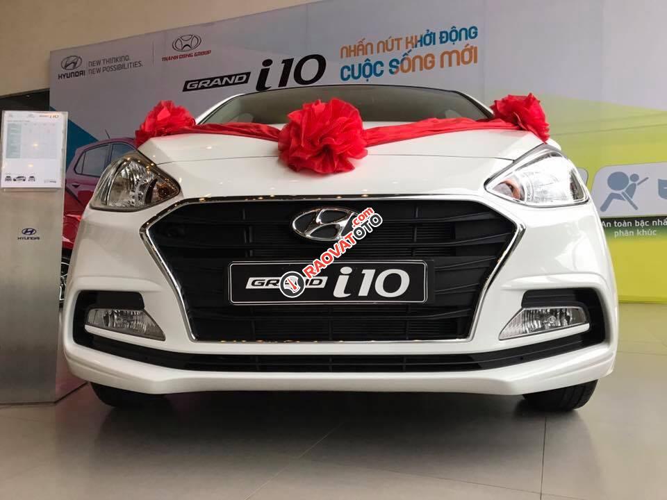 Hyundai Gia Lai - Hyundai Grand i10 2017, ưu đãi đến 40tr, chỉ 315 triệu đồng, hỗ trợ vay vốn đến 80%, LH: 0915554357-3
