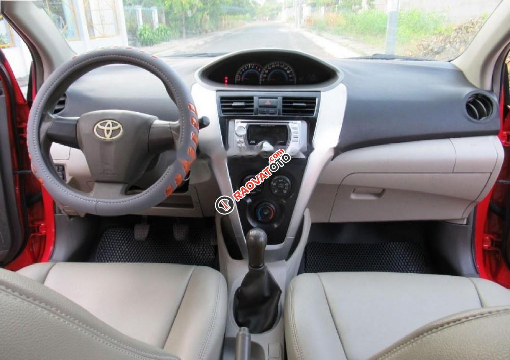 Bán ô tô Toyota Vios E đời 2010, màu đỏ, giá tốt-4