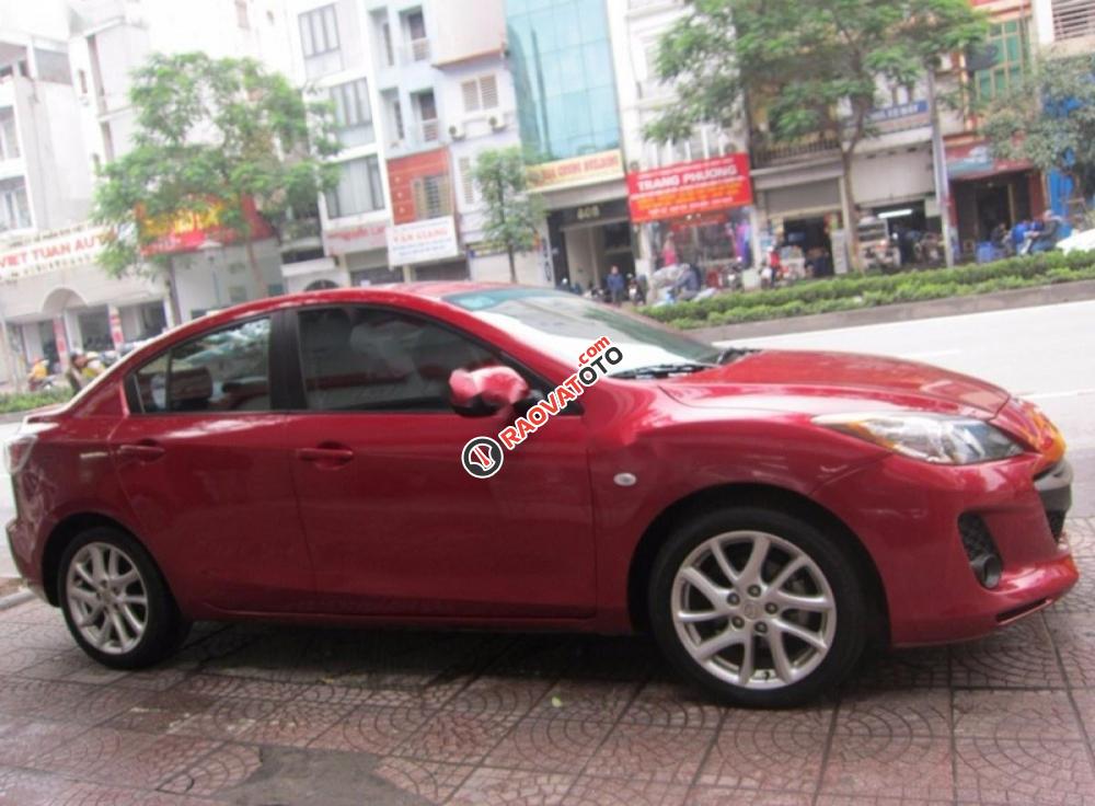 Bán xe Mazda 3 1.6 AT năm 2011, màu đỏ, nhập khẩu Nhật Bản chính chủ, giá tốt-1