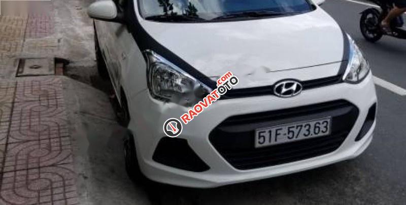 Bán Hyundai Grand i10 1.0 MT Base đời 2016, màu trắng, nhập khẩu chính chủ-1