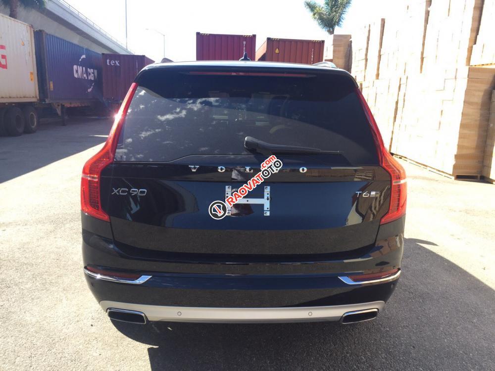 Bán Volvo XC90 Inscription 2017, màu đen, xe mới-4