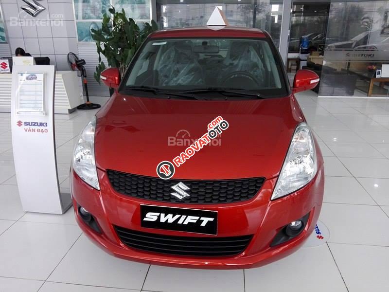 Bán xe Suzuki Swift sản xuất 2017, màu đỏ-1