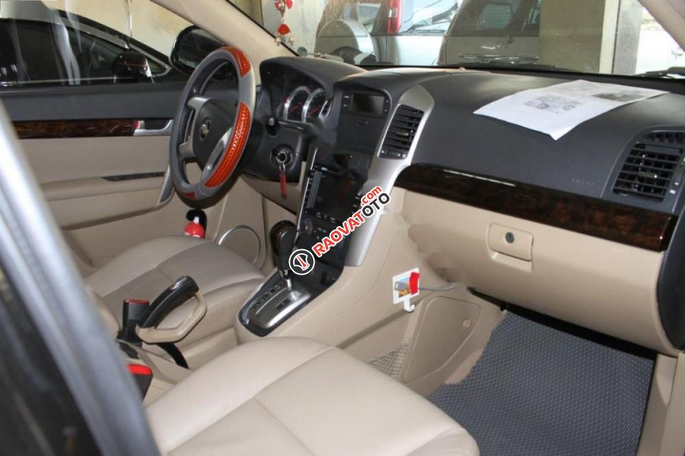 Cần bán lại xe Chevrolet Captiva 2009, màu đen, nhập khẩu nguyên chiếc số tự động-4