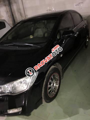 Bán xe Honda Civic đời 2007, màu đen-0