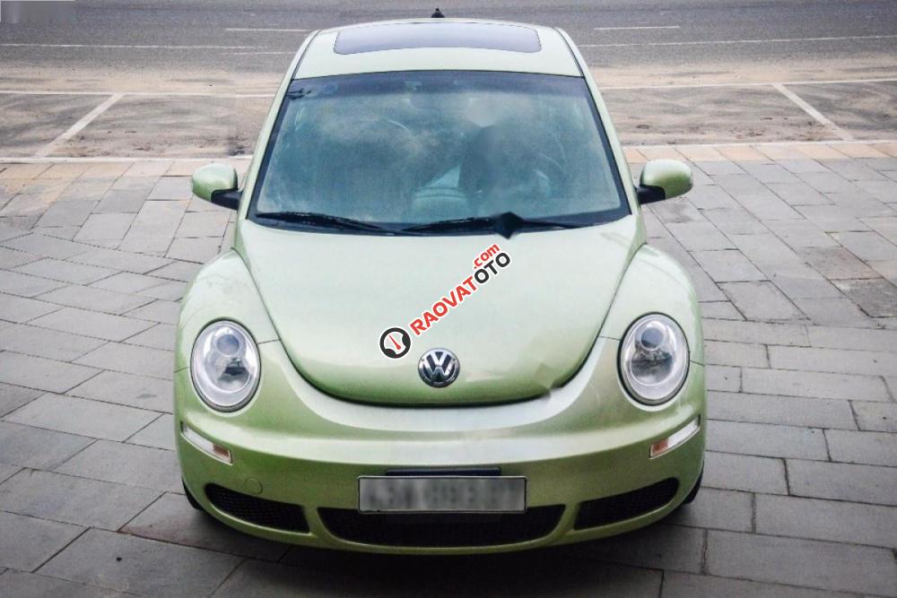 Cần bán Volkswagen New Beetle 2.5 AT năm 2007, màu xanh lam, nhập khẩu  -4