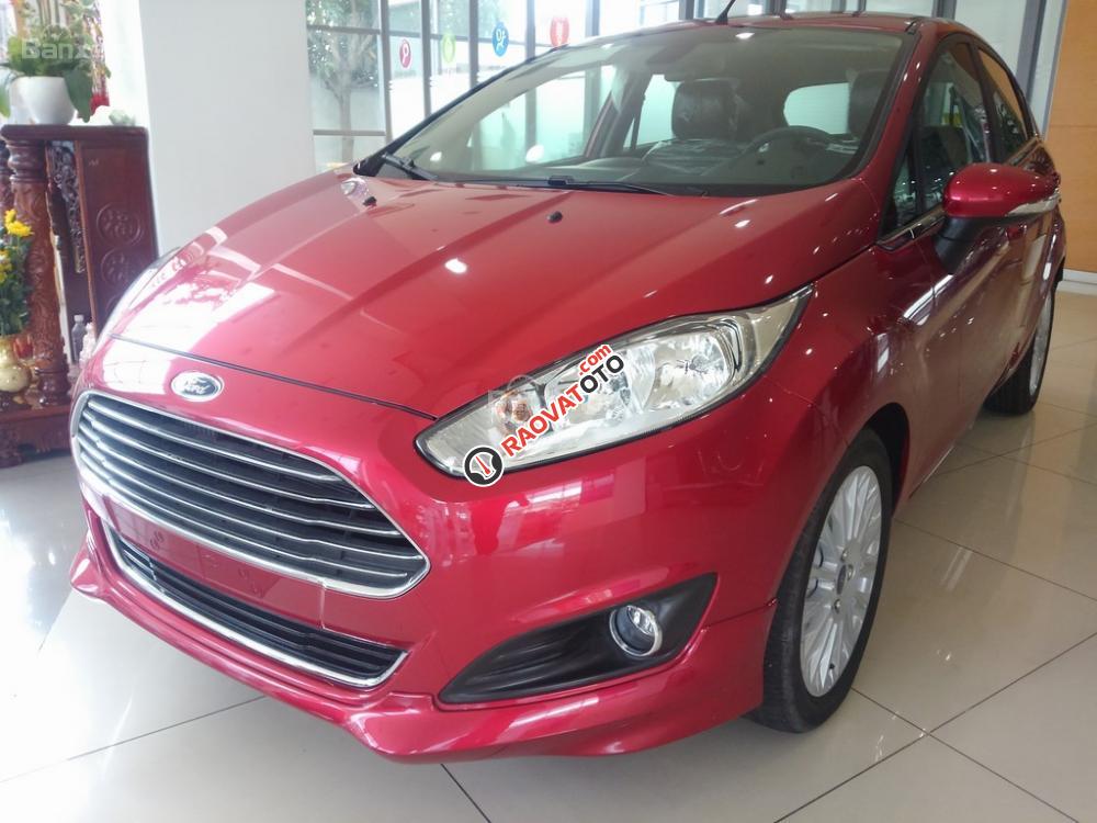 Bán Ford Fiesta 1.0 Turbo Ecoboost mới 100%, màu đỏ. Tặng kèm BHVC+PK] nhập khẩu ráp CKD-4