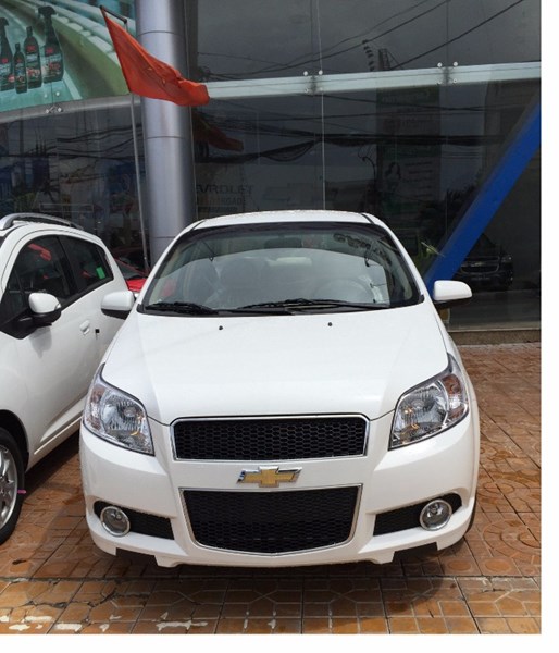 Bán xe Chevrolet Aveo LT đời 2017, màu trắng, nhập khẩu nguyên chiếc-7