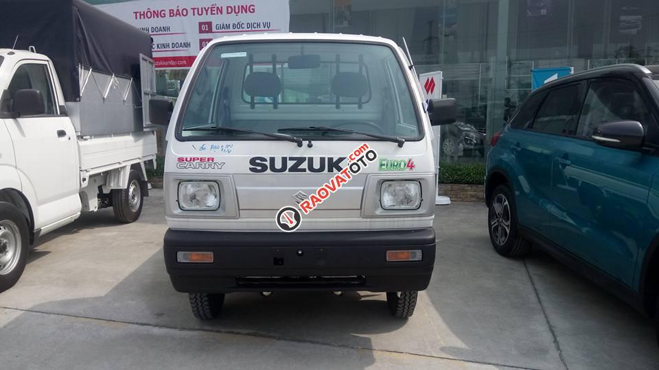 Cần bán xe Suzuki Super Carry Truck sản xuất 2017, màu trắng, 249 triệu-0