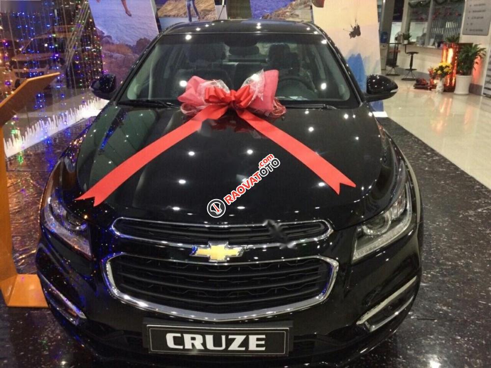 Bán ô tô Chevrolet Cruze LTZ 1.8L đời 2017, màu đen-0