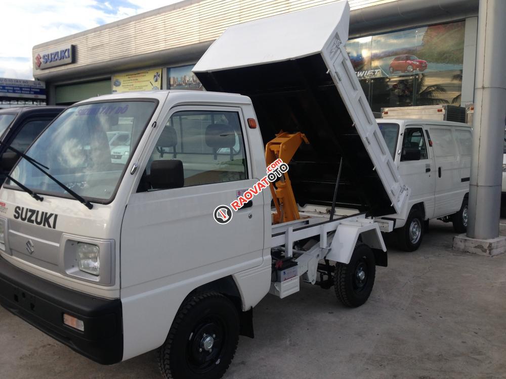 Bán xe tải Ben Suzuki trên 500kg, Suzuki trên 5 tạ Ben tự đổ, giá rẻ tại Hà Nội - LH: 0985.547.829-0