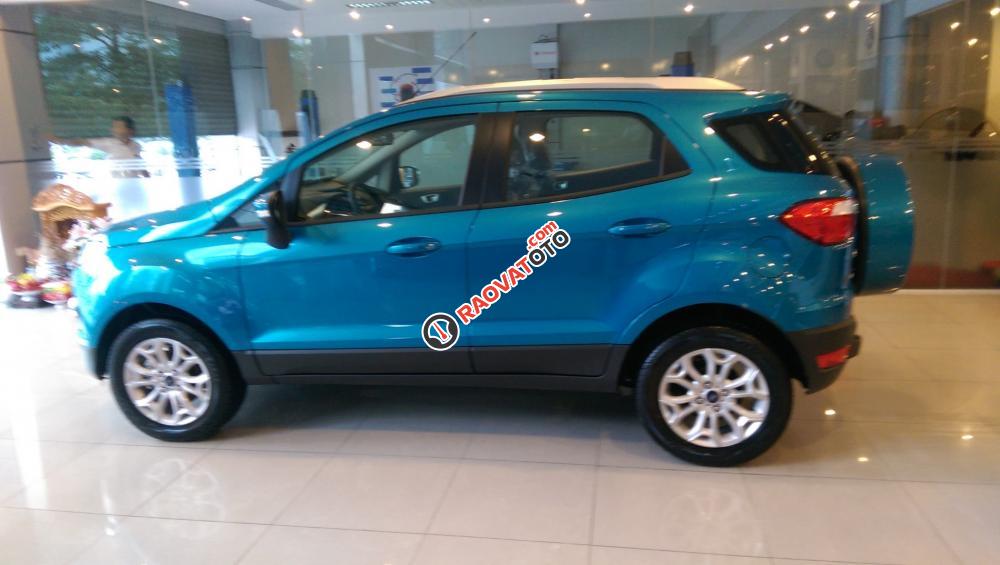Ford EcoSport Titanium 1.5P AT đời 2017, màu xanh lam-9