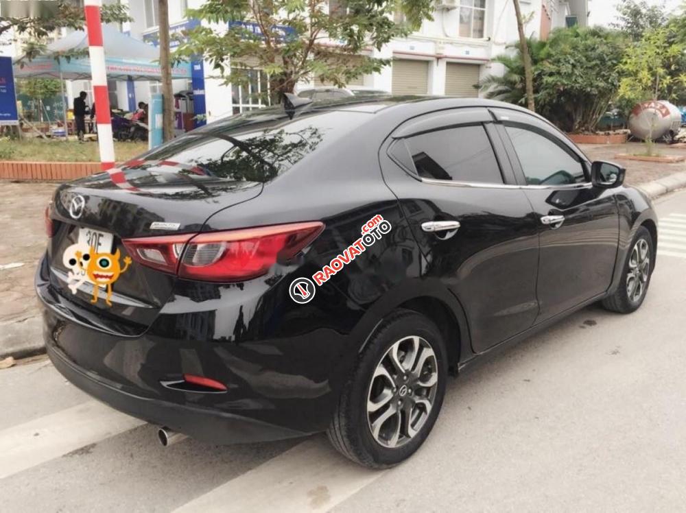 Bán xe Mazda 2 1.5 AT đời 2015, màu đen-2