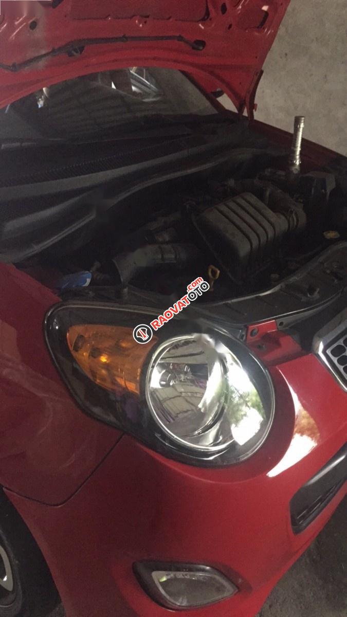 Cần bán Kia Morning SLX 1.0 AT đời 2010, màu đỏ, nhập khẩu, giá tốt-0