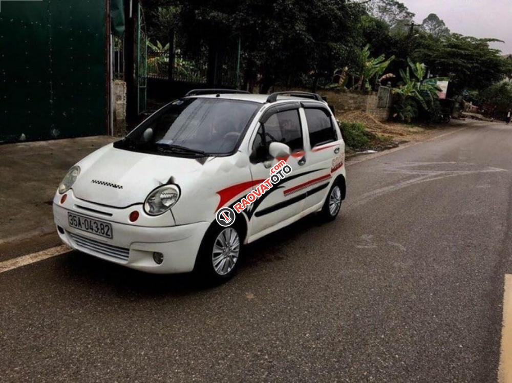 Bán ô tô Daewoo Matiz S 0.8 MT sản xuất 2005, màu trắng, giá chỉ 65 triệu-2