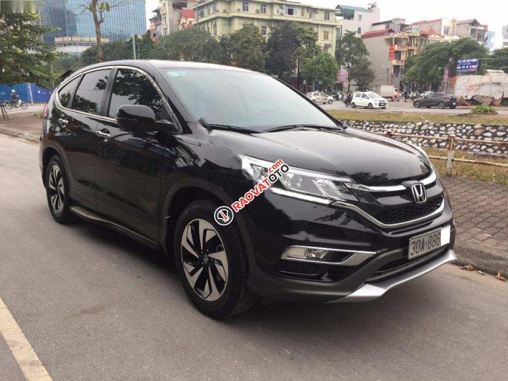 Bán Honda CR V 2.4 AT đời 2015, màu đen chính chủ-2