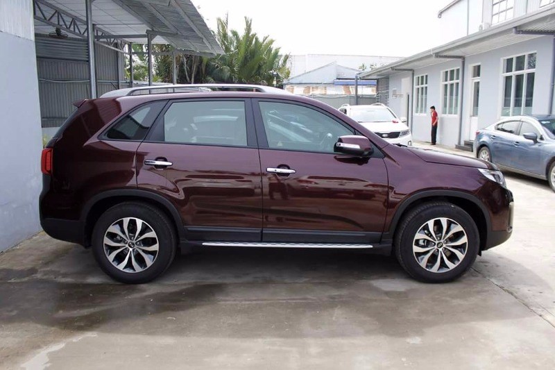 Bán Kia Sorento đời 2017, màu đỏ, nhập khẩu chính hãng-4