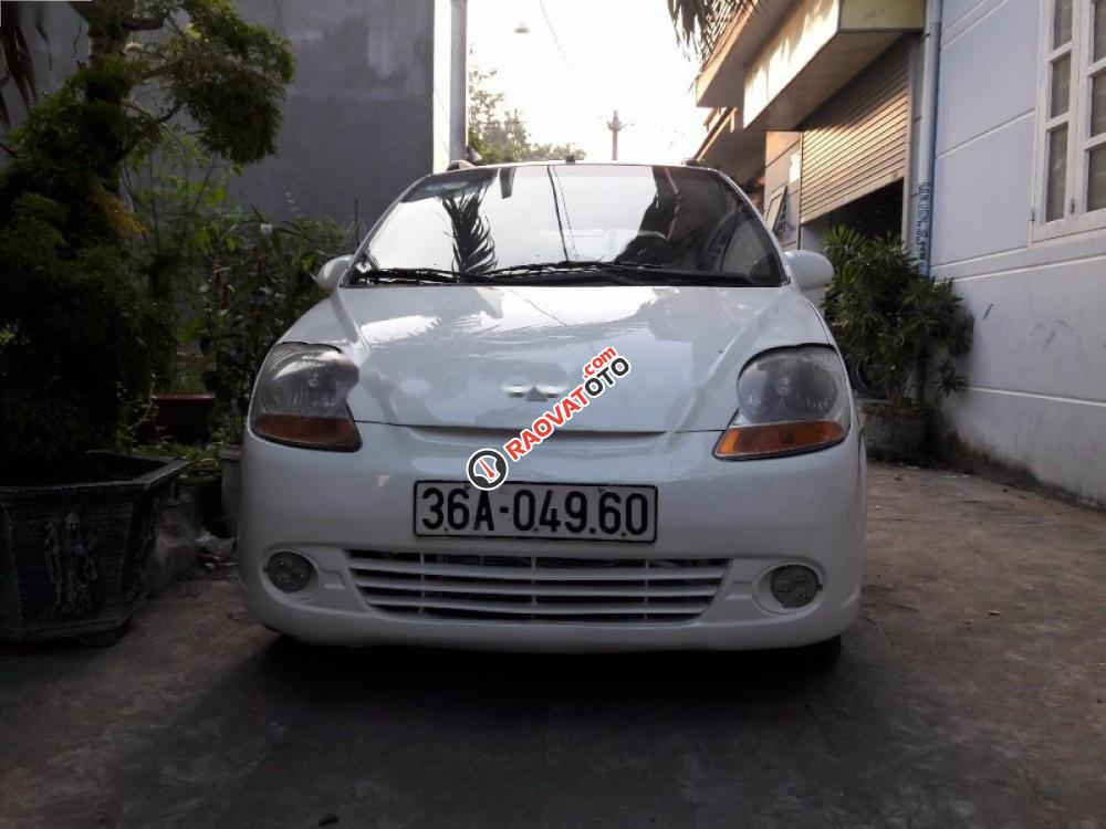 Bán Chevrolet Spark LS 0.8 MT 2009, màu trắng, 99 triệu-4