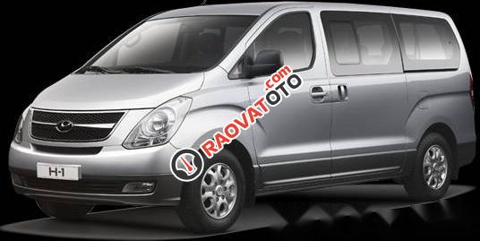 Bán Hyundai Grand Starex CRDi 2.5M/T đời 2016, màu bạc-0