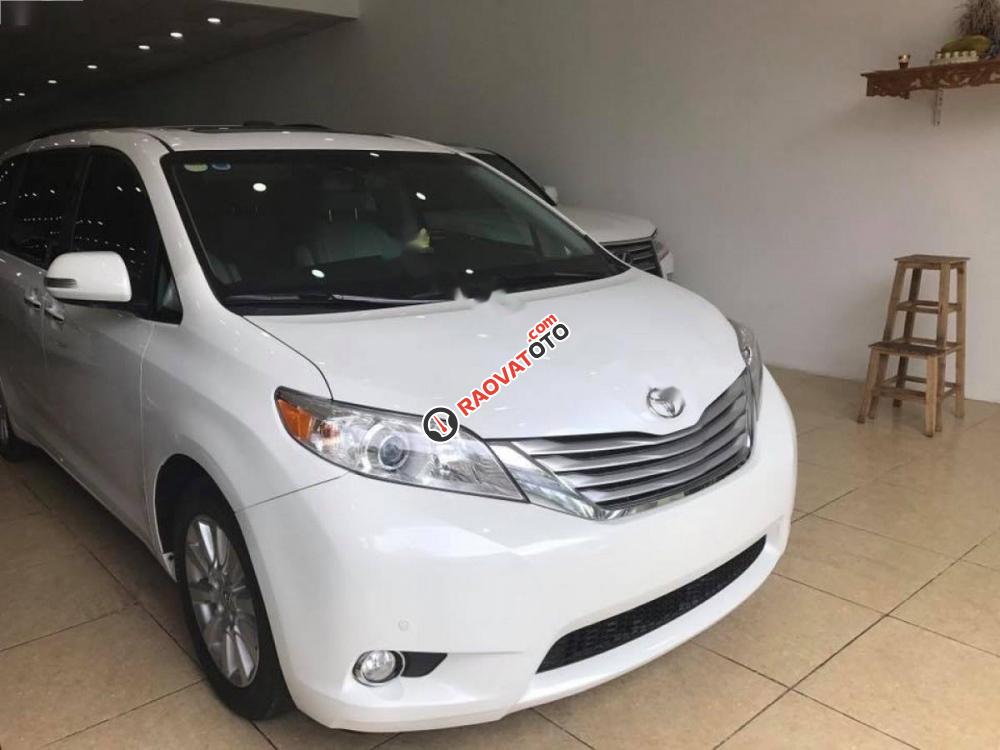 Cần bán Toyota Sienna 3.5 Limited đời 2014, màu trắng, xe nhập-0