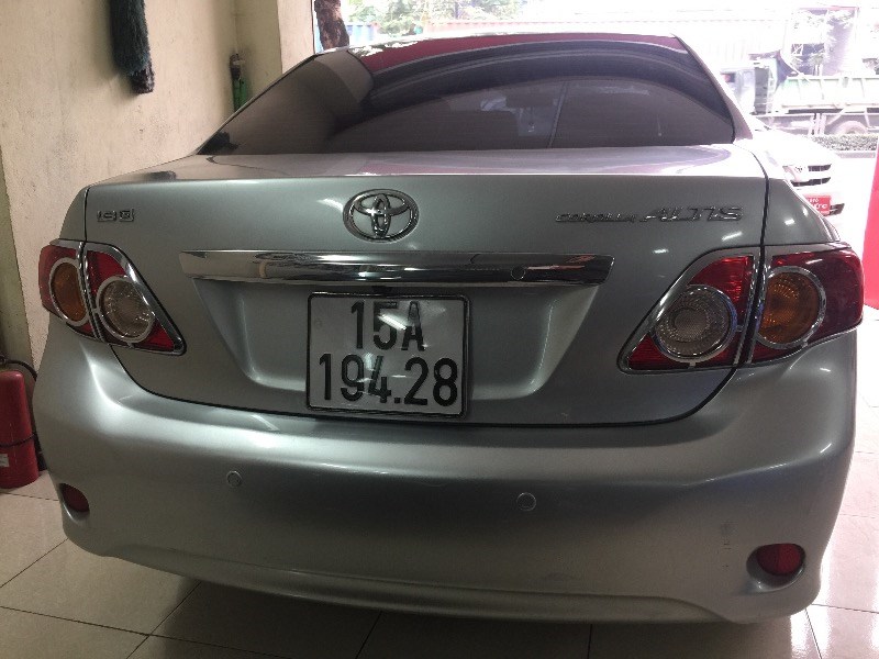 Bán Toyota Corolla altis 1.8 AT sản xuất 2009, màu bạc, nhập khẩu-5