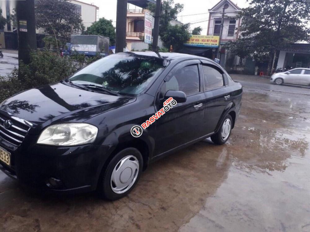 Bán Daewoo Gentra SX 1.5 MT đời 2009, màu đen -1