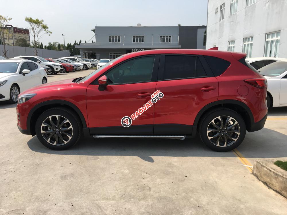 Bán xe Mazda CX 5 2017, màu đỏ, giá ưu đãi, xe giao ngay, trả góp tối đa, hỗ trợ đăng ký đăng kiểm - 0938 900 820-0