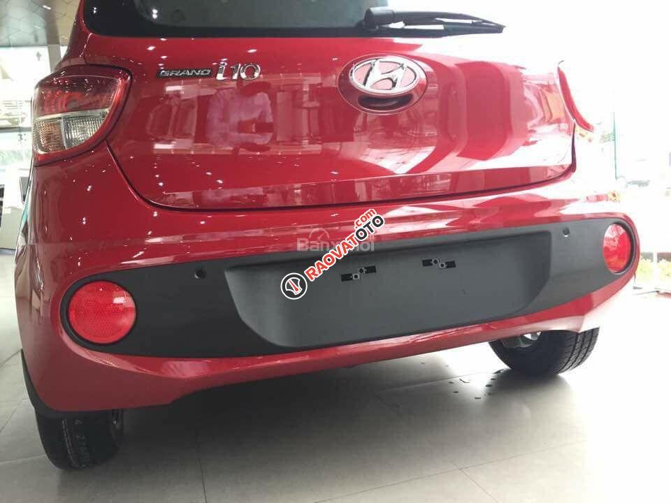 Hyundai Cầu Diễn Bán xe Hyundai Grand i10 1.0 MT CKD đời 2017, màu đỏ, giá cạnh tranh-0