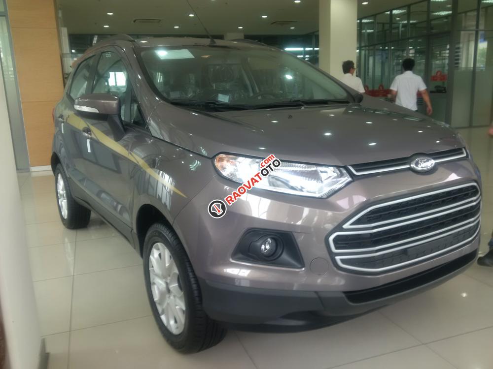 Bán ô tô Ford EcoSport Titanium 1.5P AT đời 2018, màu nâu, 120 triệu nhận xe full-11