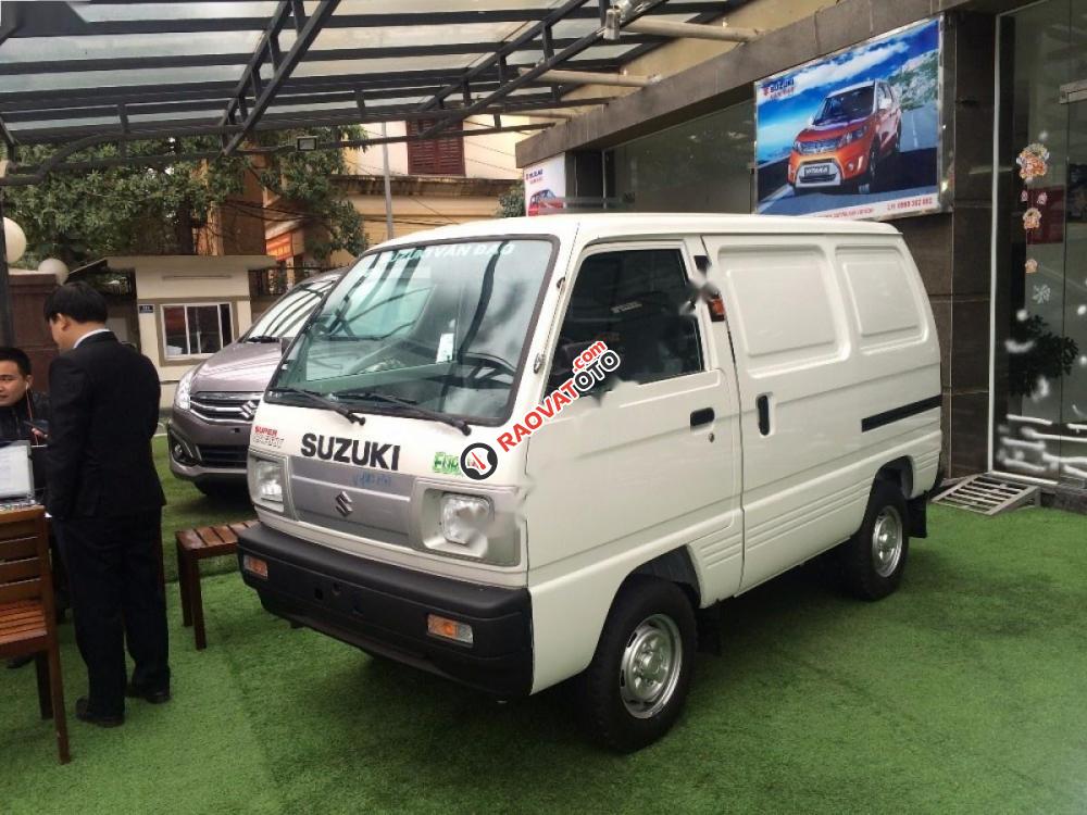 Bán xe Suzuki Blind Van đời 2017, màu trắng, giá tốt-3