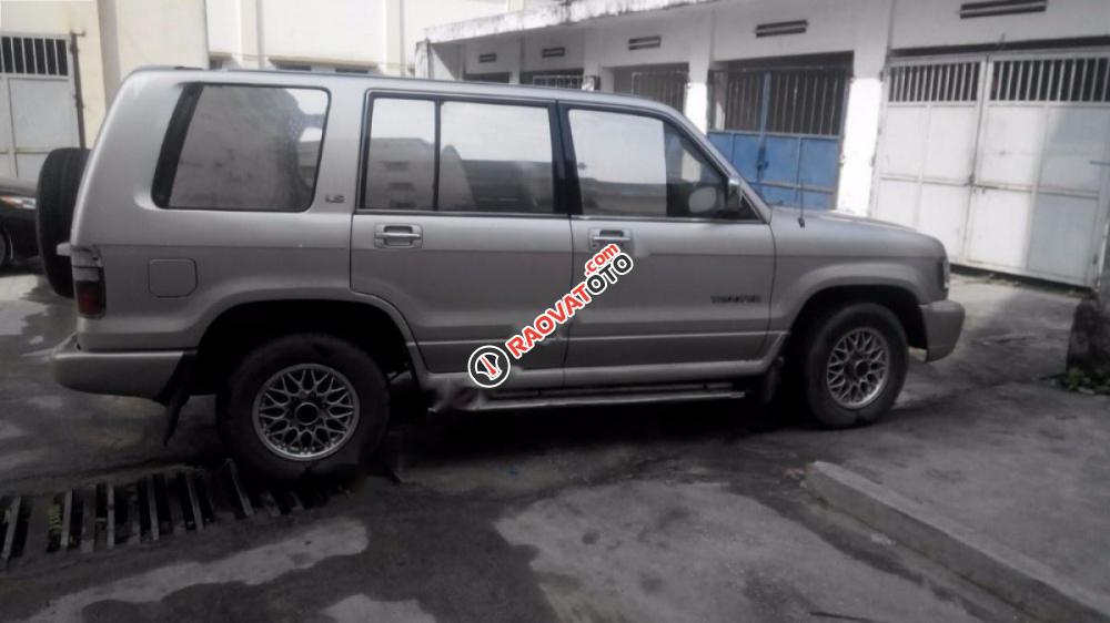 Bán Isuzu Trooper đời 2003, màu xám, xe nhập, giá 150tr-0