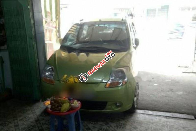 Xe Chevrolet Spark LT 0.8 MT đời 2008, màu xanh lam, 120tr-0