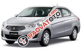 Bán xe Mitsubishi Attrage đời 2018, màu bạc, xe nhập, 420 triệu-0