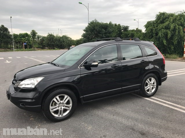 Bán xe Honda CR V đời 2010, màu đen, xe nhập, giá chỉ 595 triệu-0