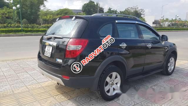 Bán xe Chevrolet Captiva LTZ đời 2007, màu đen-1