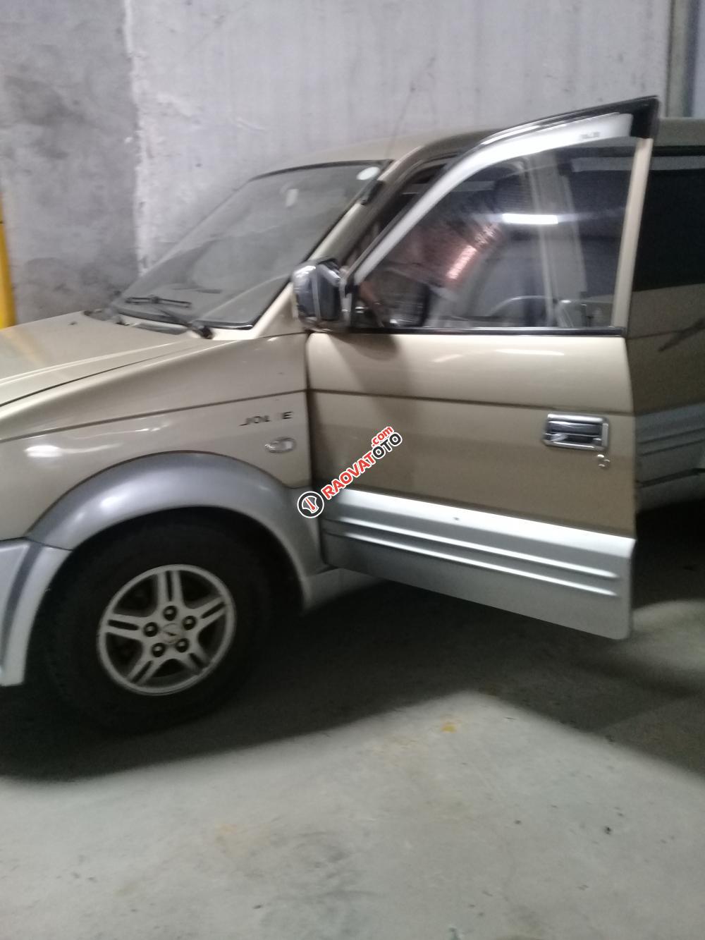 Cần bán xe Mitsubishi Jolie 2.0 đời 2004, bánh treo, màu vàng cát, xăng phun-6