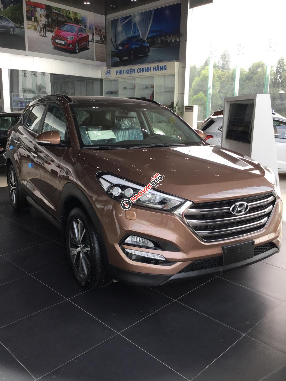 Cần bán Hyundai Tucson Limited 2.0 AT AWD đời 2017, màu nâu, nhập khẩu giá cạnh tranh-0