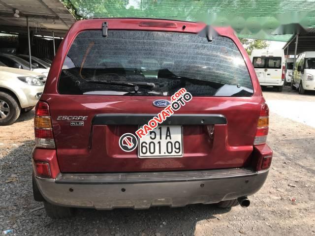 Bán xe Ford Escape đời 2002, màu đỏ, giá 175tr-4