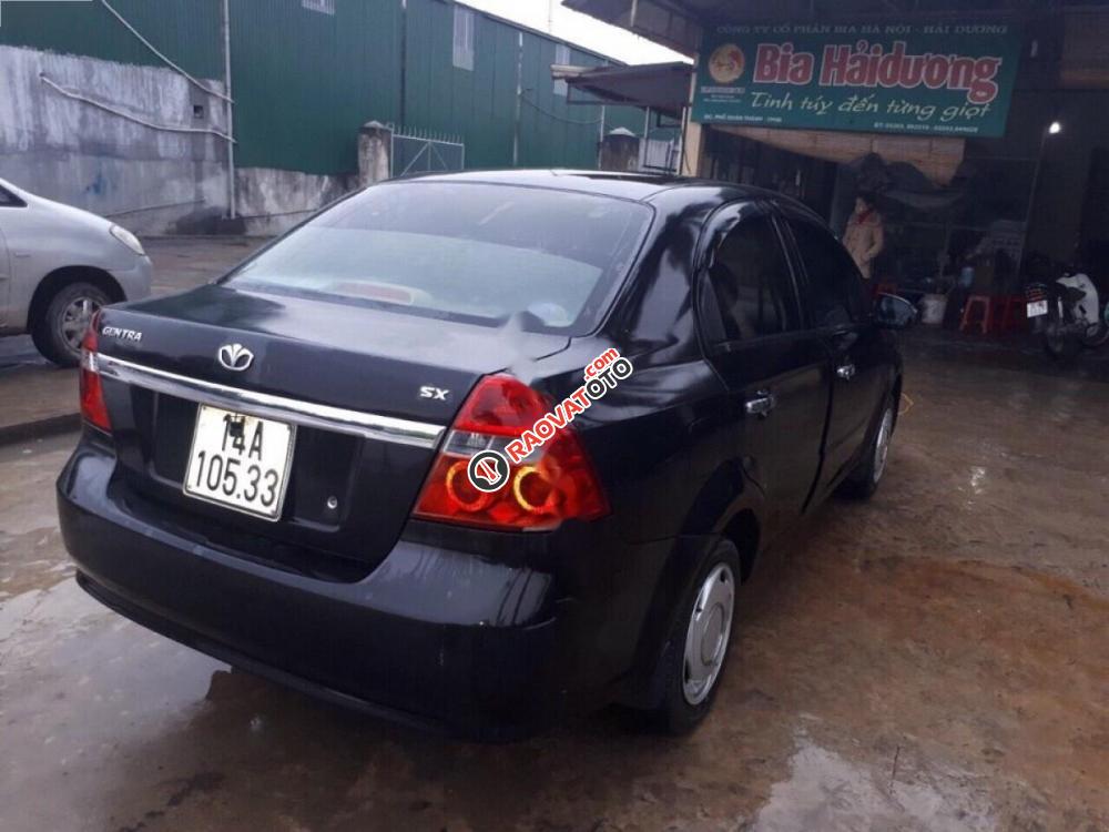 Bán Daewoo Gentra SX 1.5 MT đời 2009, màu đen -3